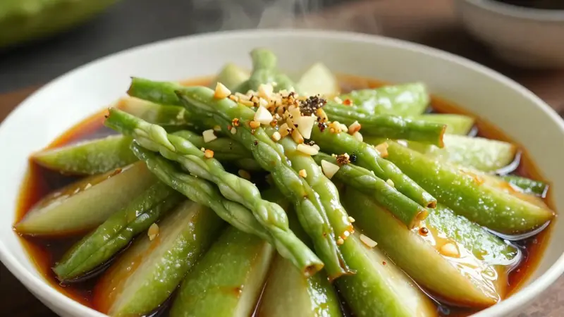 素豆瓜家常做法，嫩滑不塞牙秘诀在这