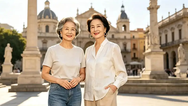 退休后我跟姐姐搭伙旅游了两年,第三年她说不去了,原因让我沉思