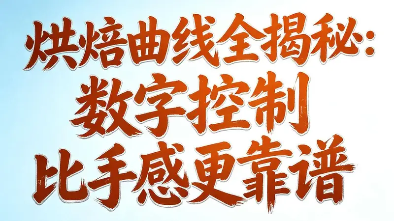 咖啡豆烘焙曲线全揭秘：数字控制比手感更靠谱