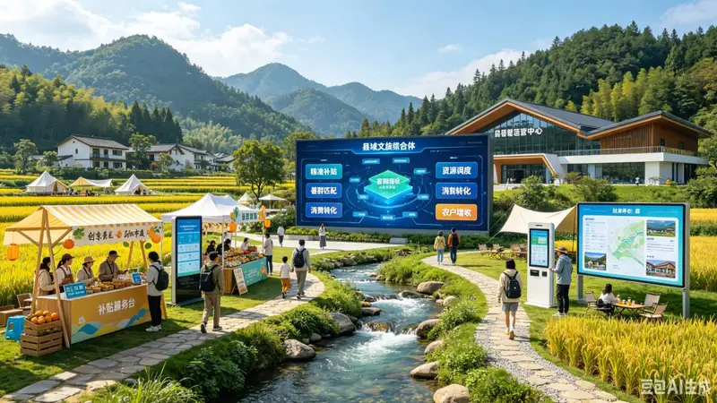 文旅补贴告别粗放投放,数字化精准运营解锁县域暑期增收新路径