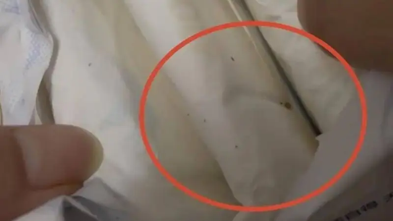 “消毒级”卫生巾疑现虫卵，桂林七星区通报：现场核查涉事企业，同款产品紧急抽检