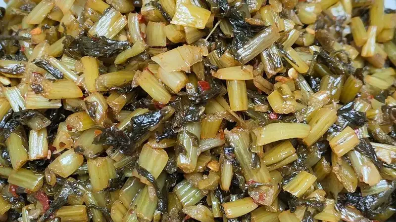 吃过很多餐馆的咸菜，最好吃的还是自家做的
