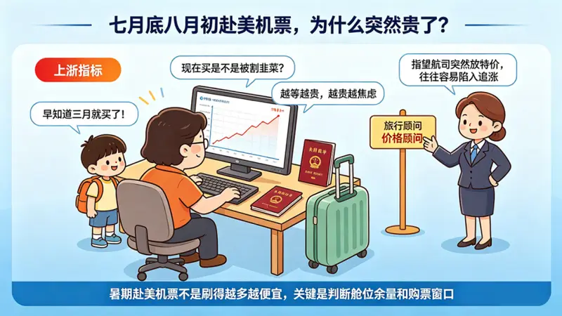 暑运进行时，飞美国机票现在怎么买最划算？