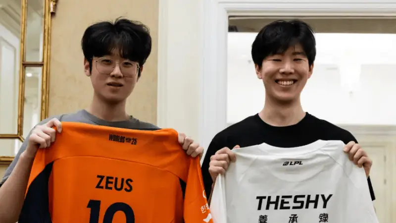 Zues评价Theshy后,他中午对此进行回应,希望能在世界赛上交手
