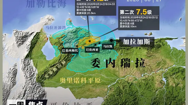 920人遇难,已确认有7名中国公民!美方:死亡超10万人概率为24%!记者连线委内瑞拉大地震幸存中国姑娘:活着已是万幸