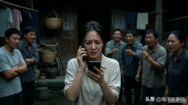 公公将滚油泼向我时,所有人都在围观哄笑,我强忍剧痛拨出了电话