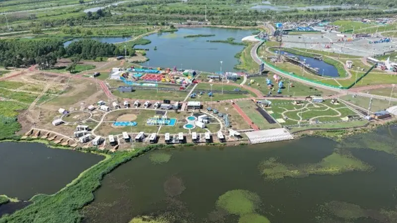 第二十四届哈尔滨国际啤酒节增设生态露营区域 湿地露营丰富夏日游玩体验