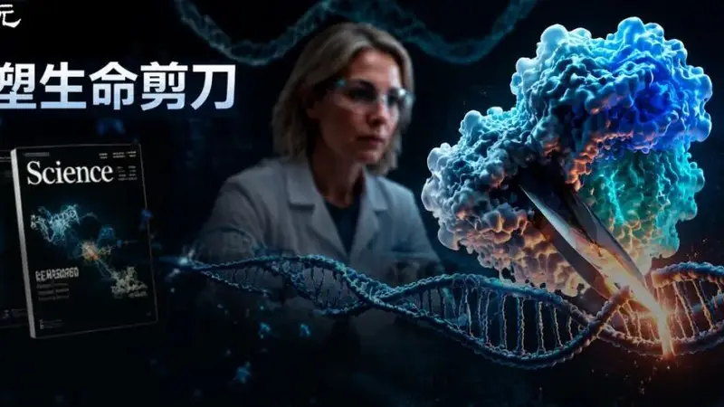诺奖得主用AI凭空造出基因剪刀,比进化几十亿年的那把还准