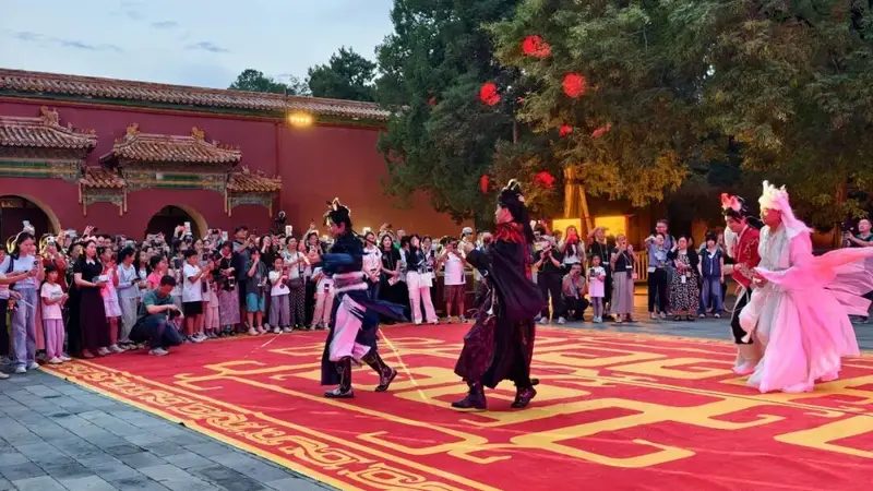 来景山过奇喵夜!北京中轴线上首次推出沉浸式夜游