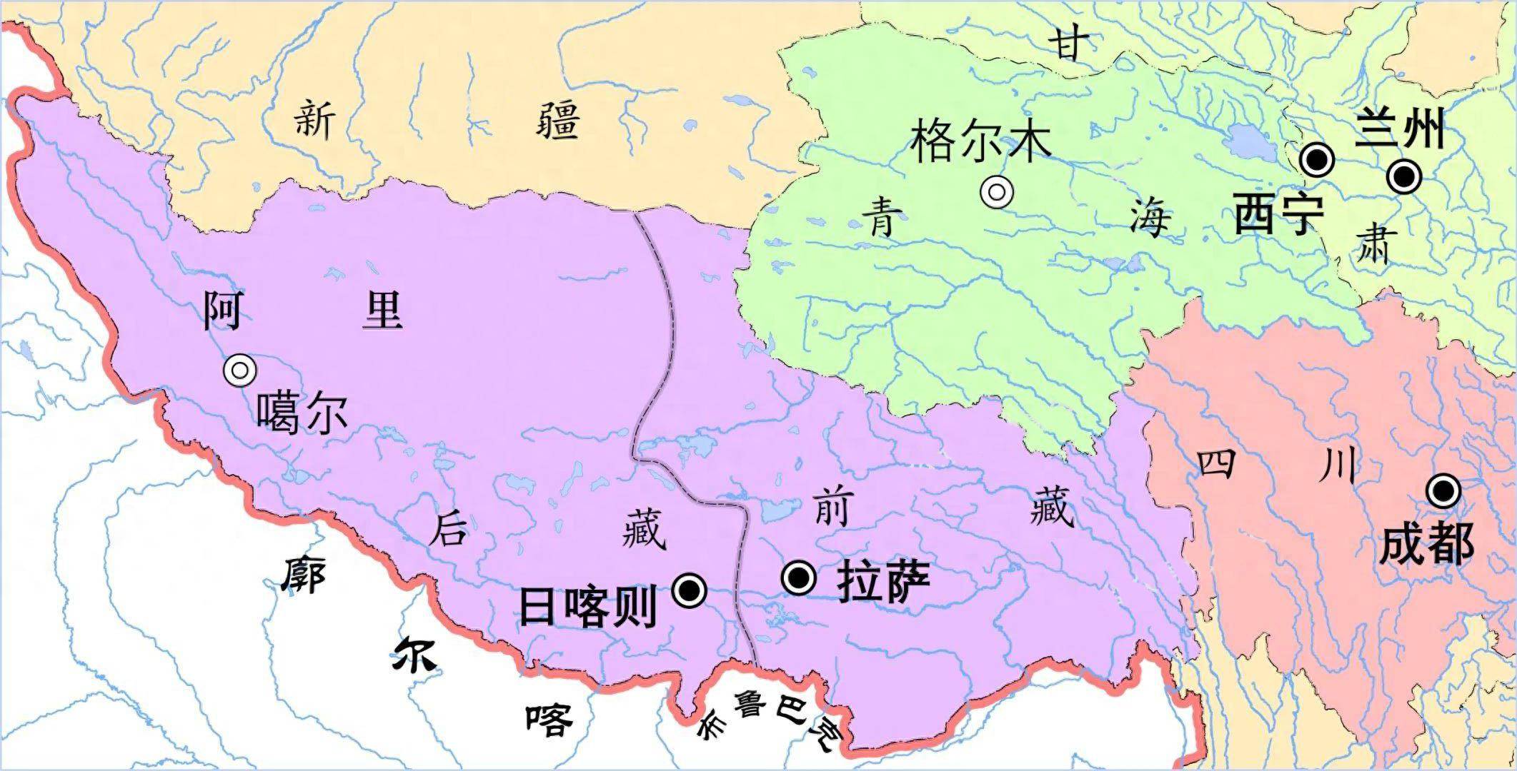 清朝对青藏高原的切割,将康区大部划给四川,影响至今
