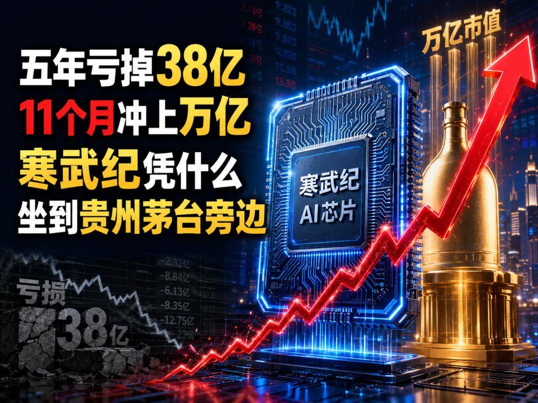 五年亏掉38亿的公司,11个月冲上万亿:寒武纪凭什么坐到贵州茅台旁边