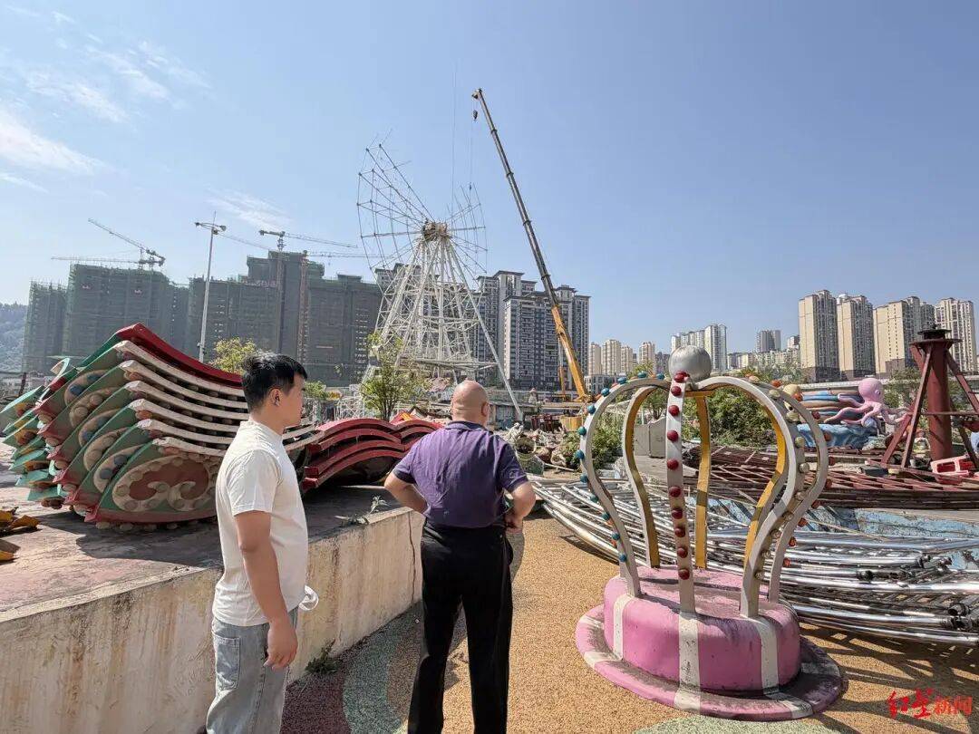 毕节一投资4000万游乐园被拆，原为招商引资项目；此前政府项目公司要求解除合同败诉，近一个月后派人进园区拆除