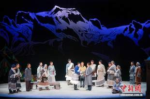 山东梆子现代戏《孔繁森》在北京上演