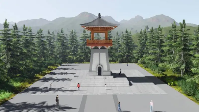《青原山旅游区空间策划》观景台+人行步道主题雕塑之二