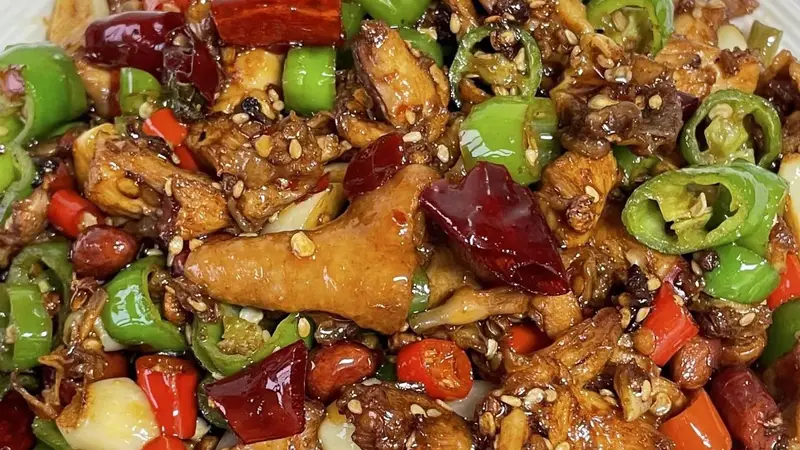 我学会了做小炒鸡腿