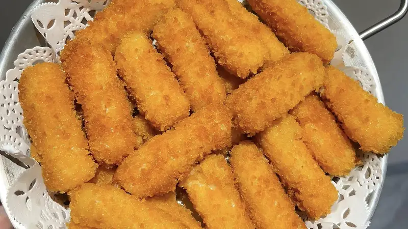 家常脆皮炸鲜奶：外酥里嫩，一口沦陷的奶香治愈甜品