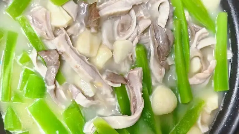 耙豌豆肚条:软糯鲜香,这口神仙搭配绝了!