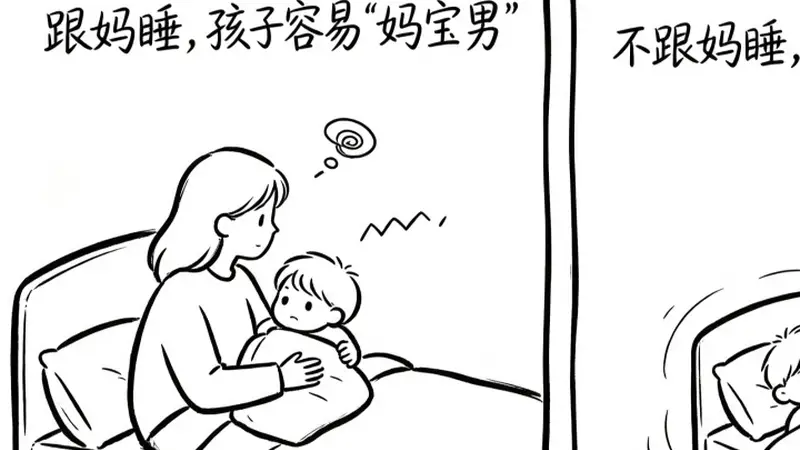 从小“跟妈睡”和“不跟妈睡”的孩子，长大后有什么区别？父母越早知道越好
