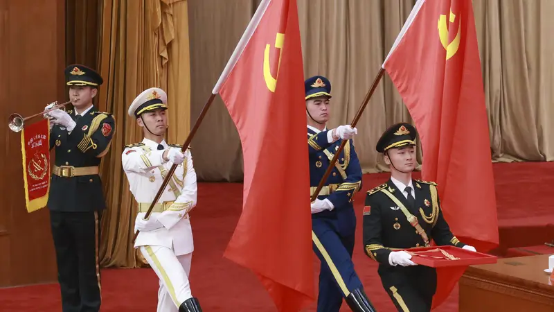 庆祝中国共产党成立105周年大会在北京隆重举行