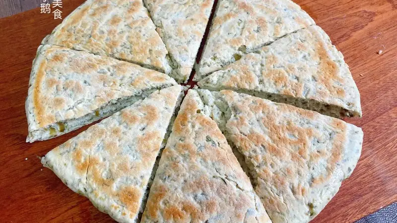 夏天宁可不吃饺子，也要吃这饼，无油无糖低脂清爽，比油烙饼还香软好吃