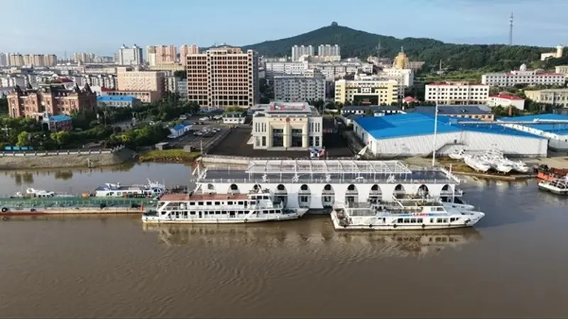 抚远口岸跨境游持续升温水上航道解锁中俄一日双城之旅