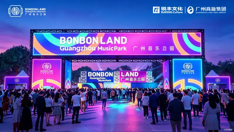 广州音乐公园8月25日正式开园，湾区流行音乐夜同步启幕