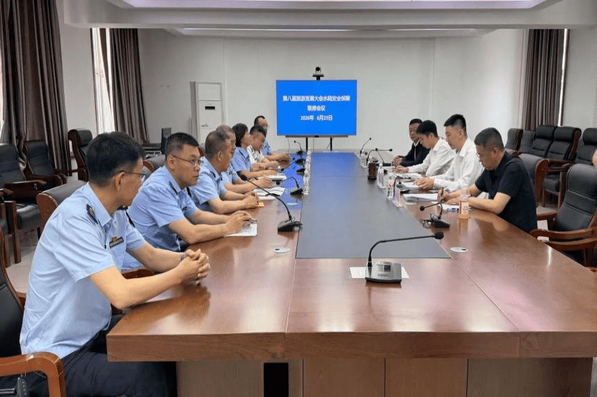水陆两栖立体护航 全力备战旅发大会