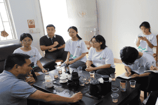 深山好茶如何走出山?岭南师院学子调研江林茶 为非遗茶品牌振兴献青春智慧