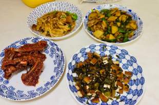 简单食材，雨天的一餐就完成了