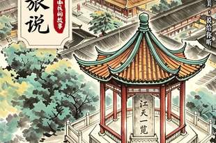 镇江文旅说丨金山“江天一览”四字大小不一,背后故事太妙了
