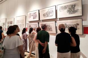国家级画展首次走进辽源！