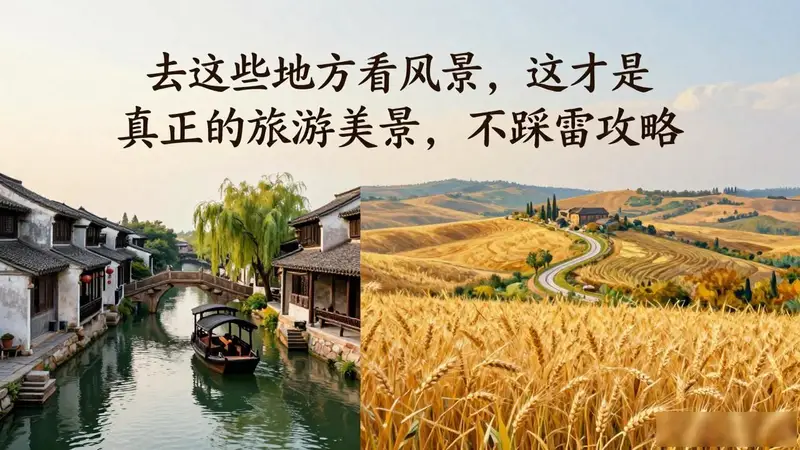 去这些地方看风景,这才是真正的旅游美景,不踩雷攻略