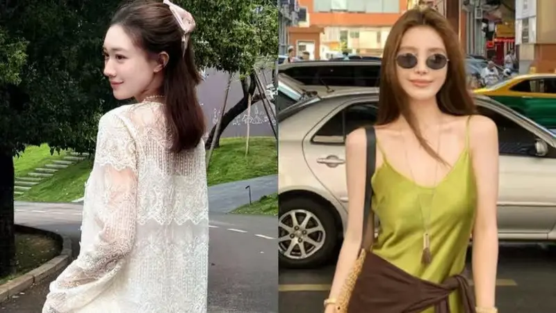 看了杭州穿搭才发现：百褶裙不兴了！满大街都是“醋酸裙”，洋气