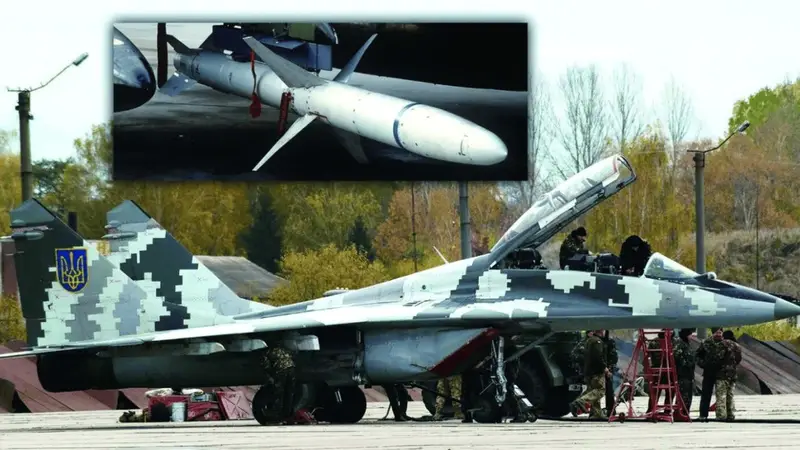 还有这操作?乌克兰米格-29战机发射空空导弹竟将自己击落
