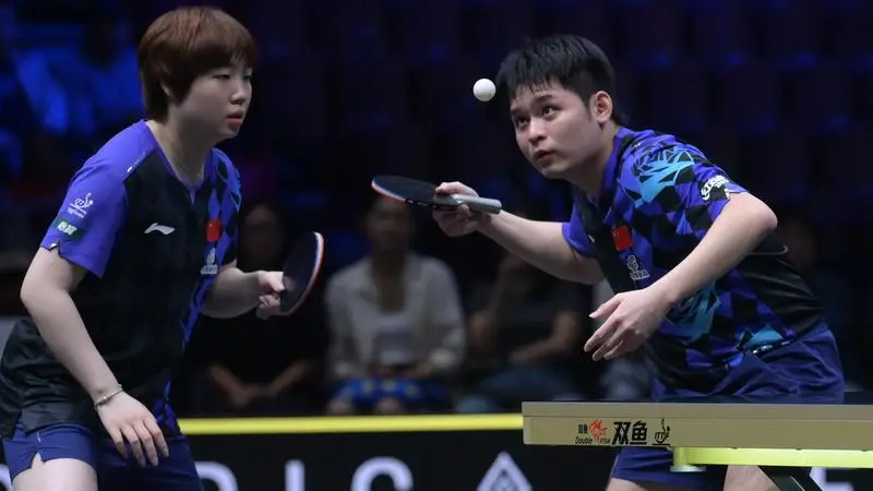 WTT欧洲大满贯-林诗栋/蒯曼3-1香港组合 五夺大满贯混双冠军