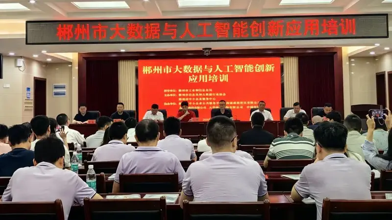 数字赋能 智慧企业郴州市召开大数据与人工智能创新应用培训