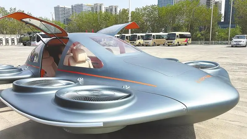 汉产“电鹰飞车”成亚欧博览会焦点