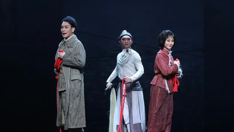 河北梆子《远去的白马》在京上演