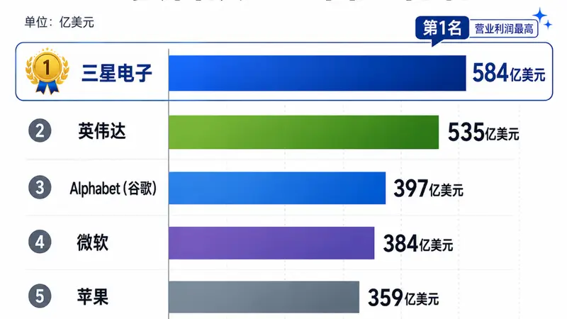三星电子Q2季度利润飙升19倍，超越英伟达成“全球最赚钱公司”