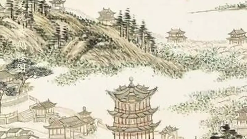 图知道｜《黄鹤楼图》：江楼寄古 云山怀远