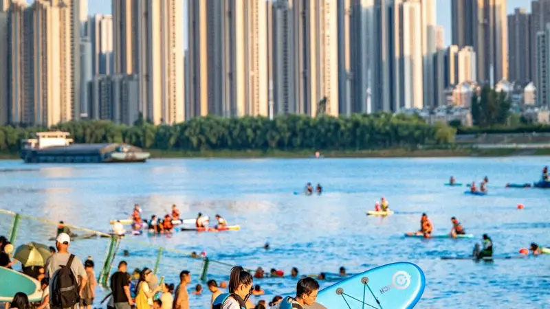 武汉人的夏日快乐,是家门口的海给的!