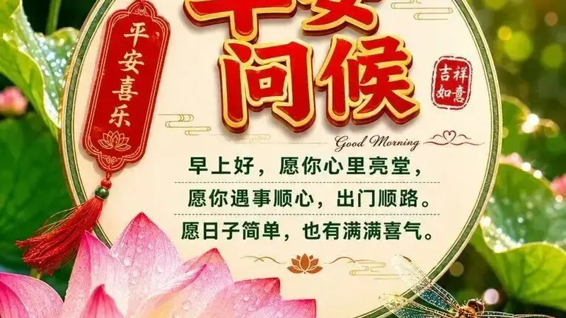 每天早上,都有美好的祝愿