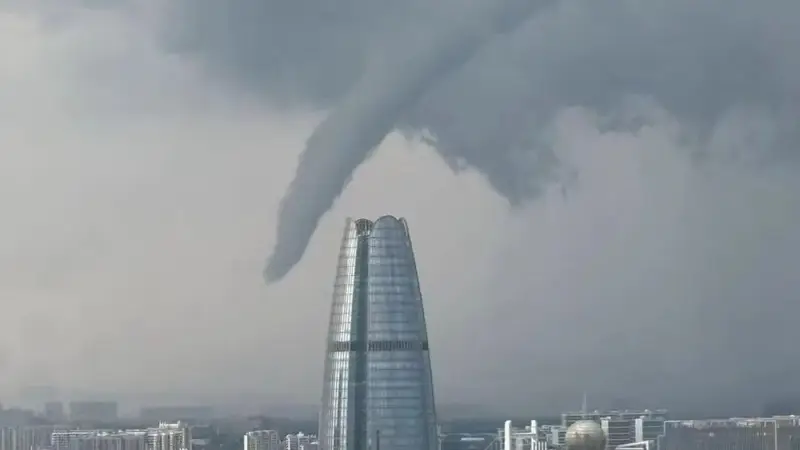 宁波上空惊现“龙卷风”?当地气象台回应
