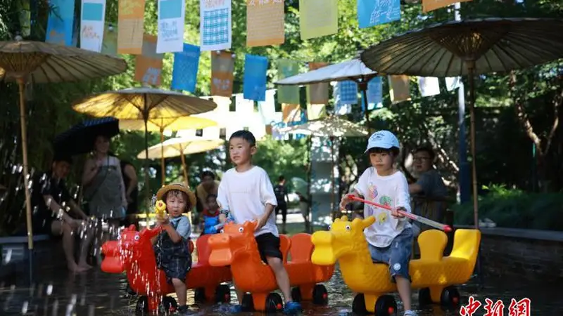浙江乌镇:重拾“凉街”旧俗 千年水乡解锁夏日清凉