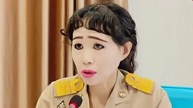 泰国一女公务员会议照走红，“妆容精致、眼妆鲜明”引发争议，本人回应：化妆没有错，不喜欢可以不看