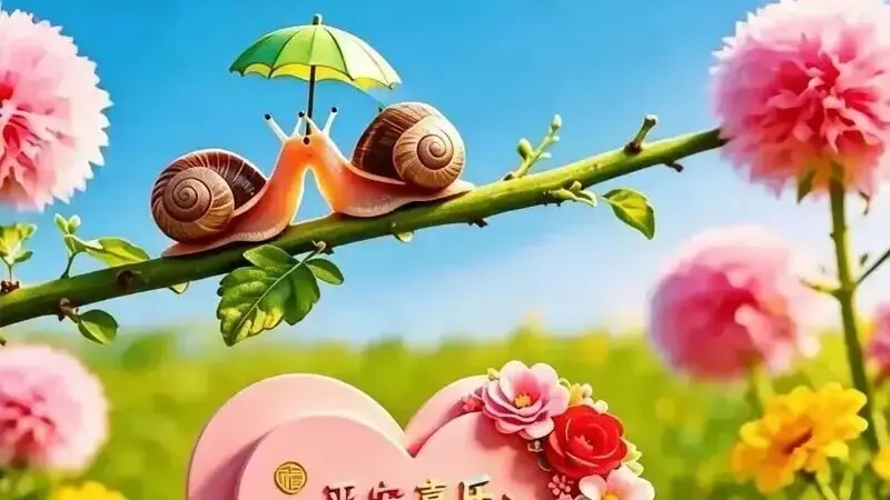 早上好,温馨的清晨问候,祝你幸福美满