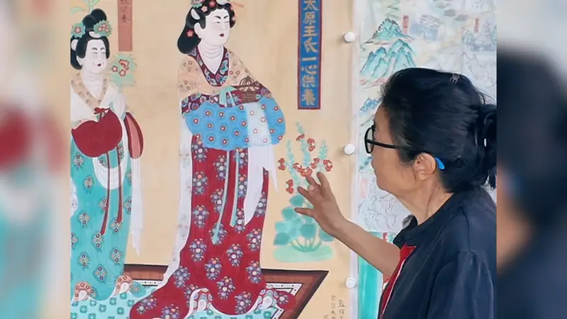 邂逅莫高窟守画人,史敦宇敦煌壁画复原体验展亮相北外滩
