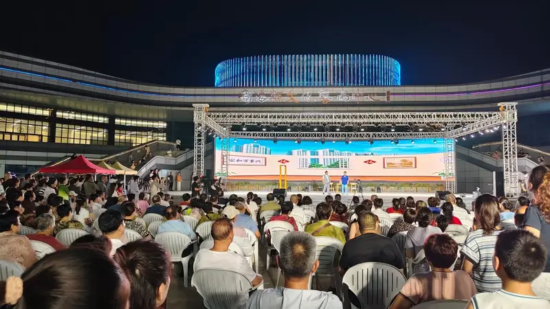 江苏滨海：星夜浪漫遇新风 文明七夕别样浓