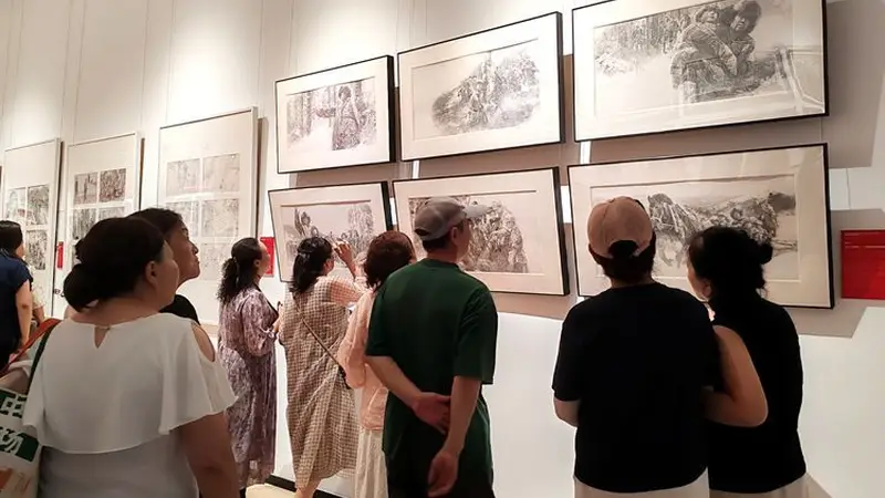 国家级画展首次走进辽源!