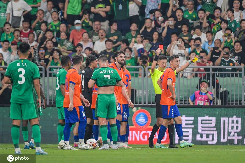 中超-塞鸟林良铭破门郑铮染红 国安2-0泰山取三连胜